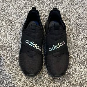 Womens Adidas black cloudfoam comfort sneakers size 9-1/2.